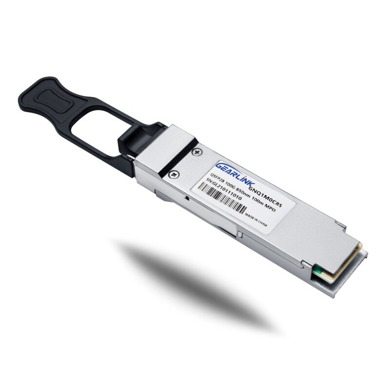 100GBASE-SR4 QSFP28 850nm 100m DOM MPO-12 MMF Optical Transceiver Module