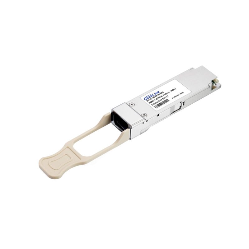 200GBASE-SR4 QSFP56 850nm 100m DOM MPO-12/UPC MMF Optical Transceiver Module