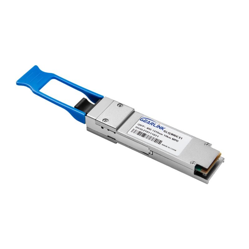 QSFP+ 40G 1310nm 10km DOM MPO-12 SMF Optical Transceiver Module
