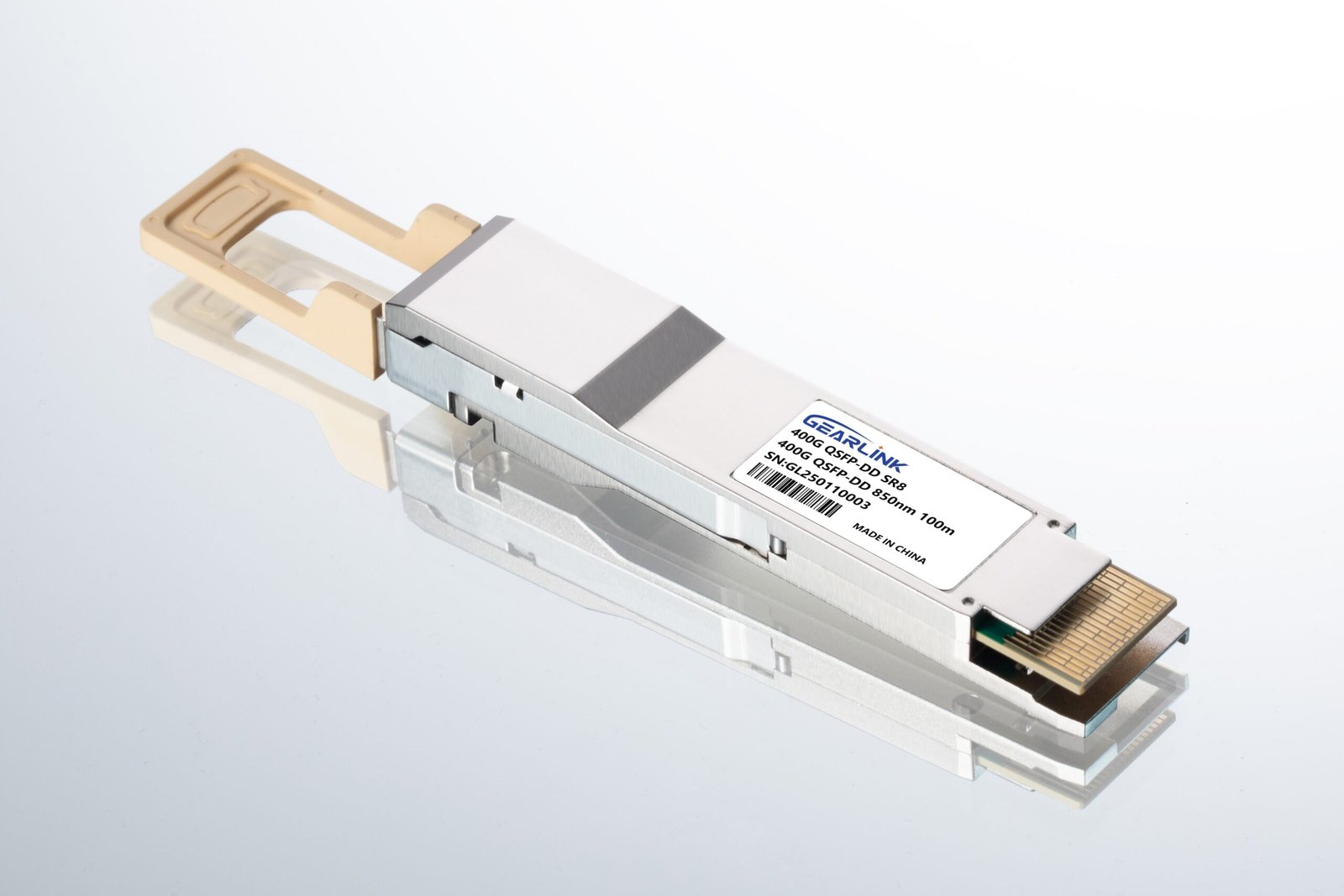 400G QSFP-DD SR8 Optical Transceivers and 400G QSFP-DD / 200G QSFP56 Active Optical Cables in H3C S9825H and CX6 Network Card Connectivity