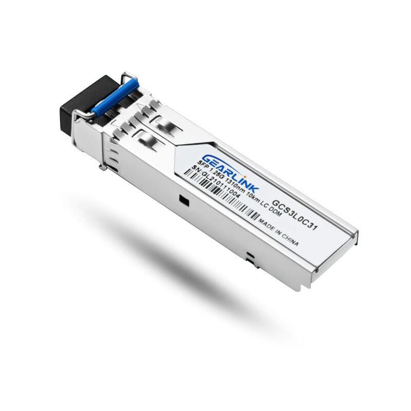 1000BASE-LX/LH SFP 1310nm 10km DOM Duplex LC/UPC SMF Optical Transceiver Module