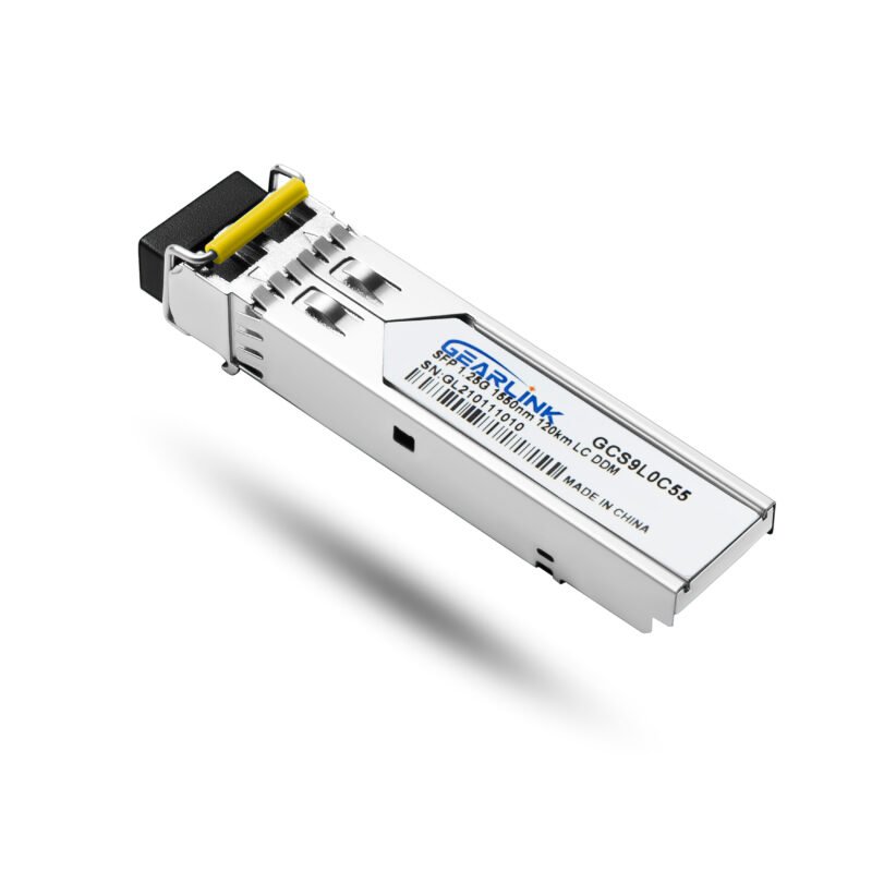 1000BASE-EZX SFP 1550nm 120km DOM Duplex LC/UPC SMF Optical Transceiver Module