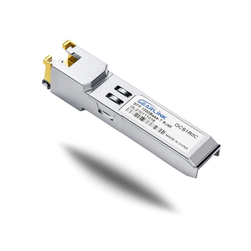 1000BASE-T SFP Copper 100m RJ-45 Transceiver Module