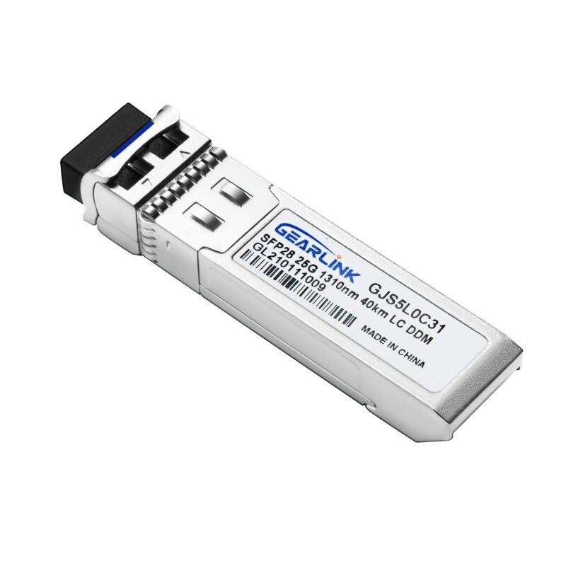 25GBASE-ER SFP28 1310nm 40km DOM Duplex LC/UPC SMF Optical Transceiver Module