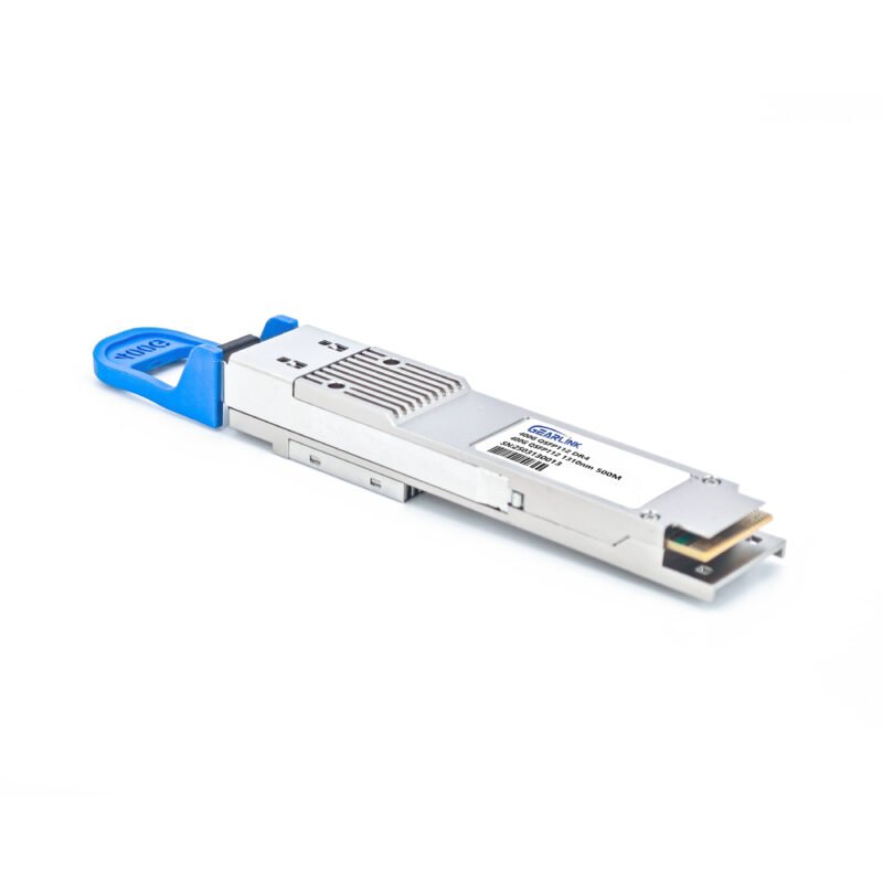 400GBASE-DR4 QSFP112 PAM4 1310nm 500m DOM MPO-12/APC SMF Optical Transceiver Module