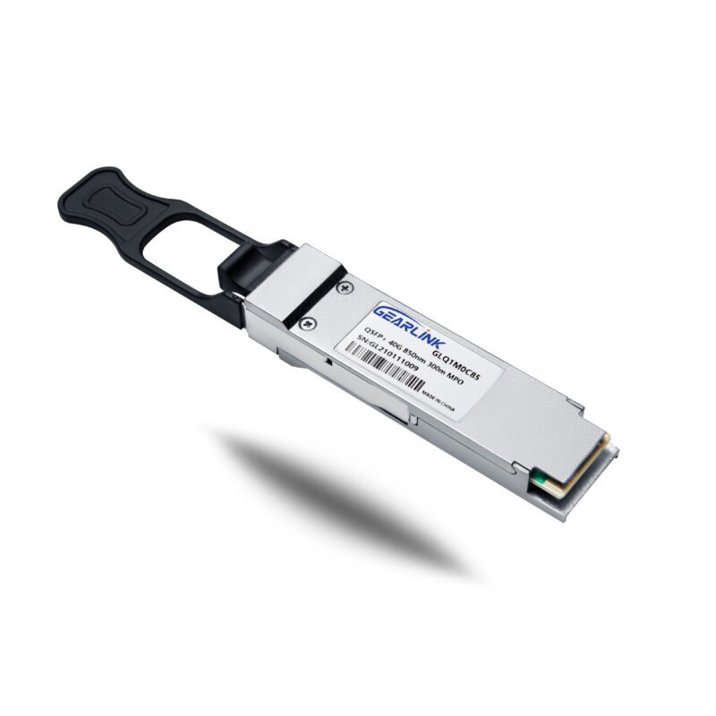 40GBASE-SR4 QSFP+ 850nm 300m DOM MPO-12/UPC MMF Optical Transceiver Module