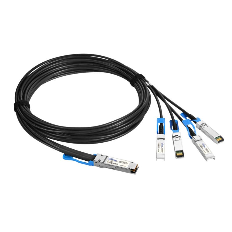 100G QSFP28 to 4 x 25G SFP28 Passive Direct Attach Copper Breakout Cable
