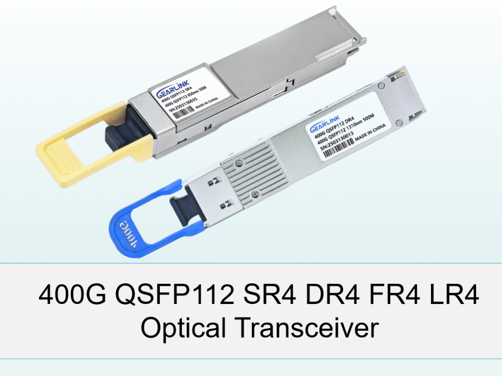 400G QSFP112 SR4 DR4 FR4 LR4 Optical Transceiver 400G QSFP112 SR4 DR4 FR4 LR4
Optical Transceiver