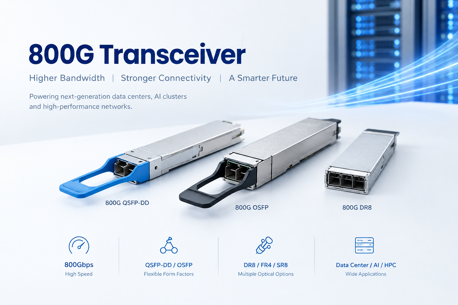 800G Transceiver A Powerful Guide to Next-Generation Networks