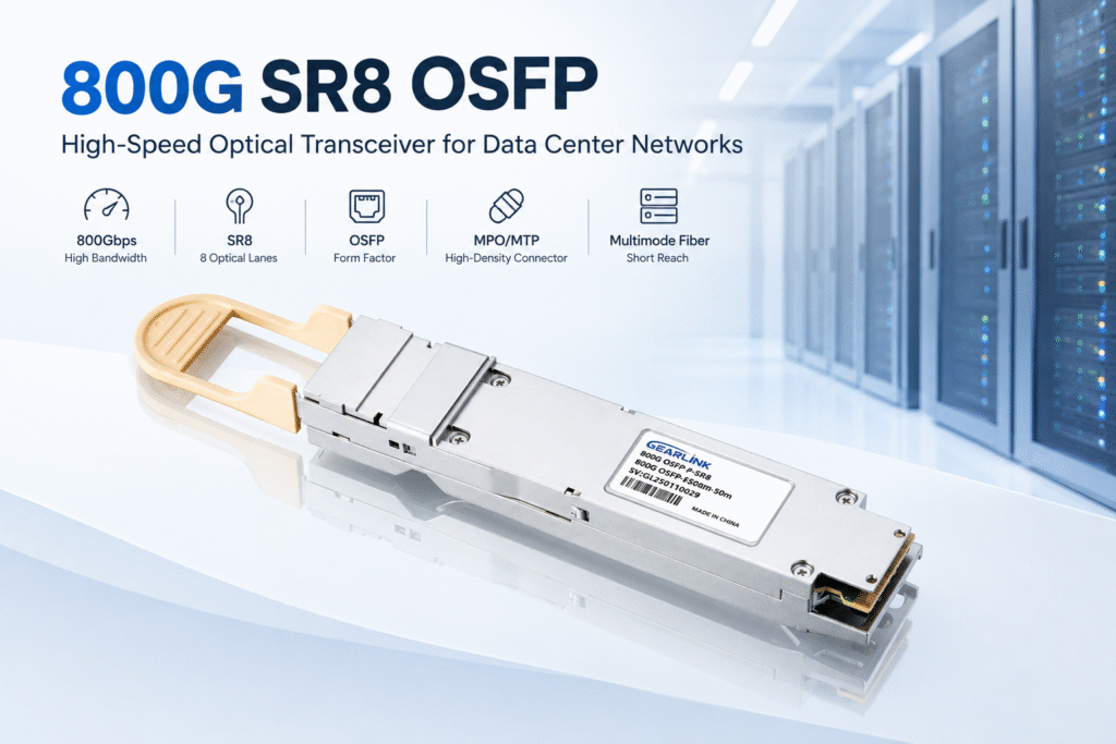 800G SR8 OSFP Powerful Guide to High-Speed Networking