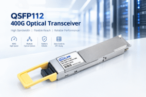 QSFP112 400G optical transceiver for high-speed data center networks